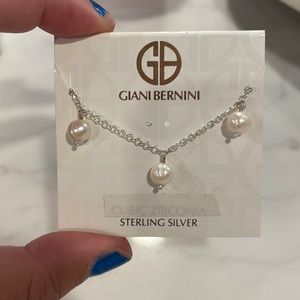 Pearl Sterling Silver Necklace
